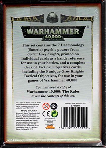 Warhammer 40,000 Datacards: Grey Knights - Stratagem & Psychic Power Card Pack - View #6