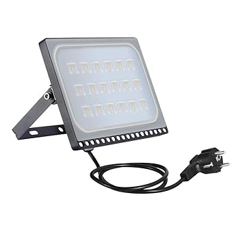 100W LED Flutlicht Flutlichtstrahler Strahler Scheinwerfer Außenleuchten, Super helle Sicherheits-Flut-Lichter Wasserdicht IP