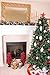Clever Creations Pinecone Christmas Ornament Set of 4 Pieces, Shatterproof Holiday Décor for Christmas Trees, White