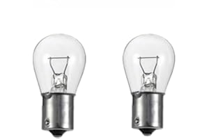 Kadiby 2 Pack 1156 Bulb 1156NA Light Bulbs P21W S25 1141 7506 Ba15s 12v 32cp Automotive Back-up Reverse Lights Clear Miniature RV Bulbs Fit for Sebring Wrangler Sportage Safari Elantra Sonata