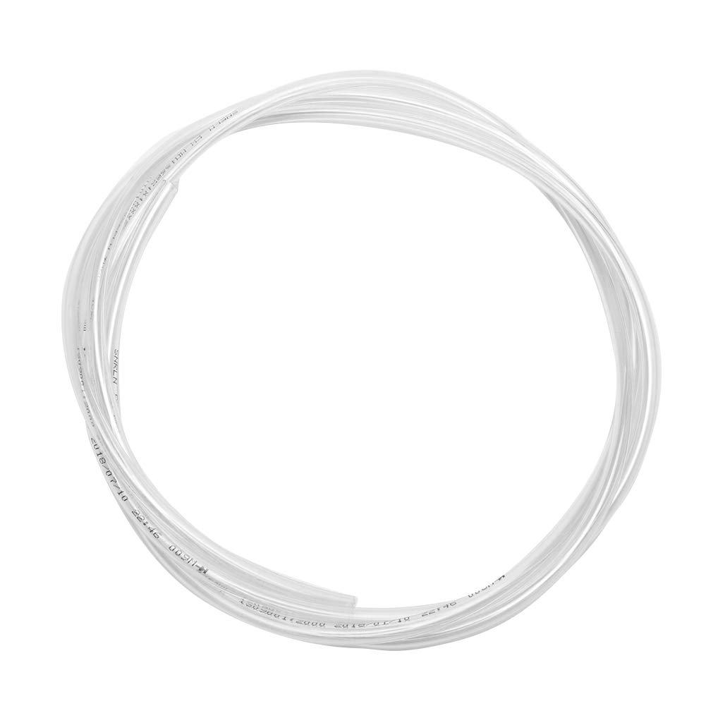 Aramox 180cm Windshield Washer Hose, 4mm ID x 6mm OD, Clear, PVC, 1.8m, 100%, 1 Pack