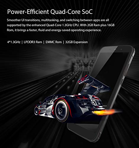Blackview-BV5500-Android-81-3G-Telfono-Inteligente-Robusto-IP68-a-prueba-de-agua-a-prueba-de-golpes-a-prueba-de-polvo-Dual-SIM-gratis-13GHz-2GB-16GB-55-HD-Pantalla-Amarillo