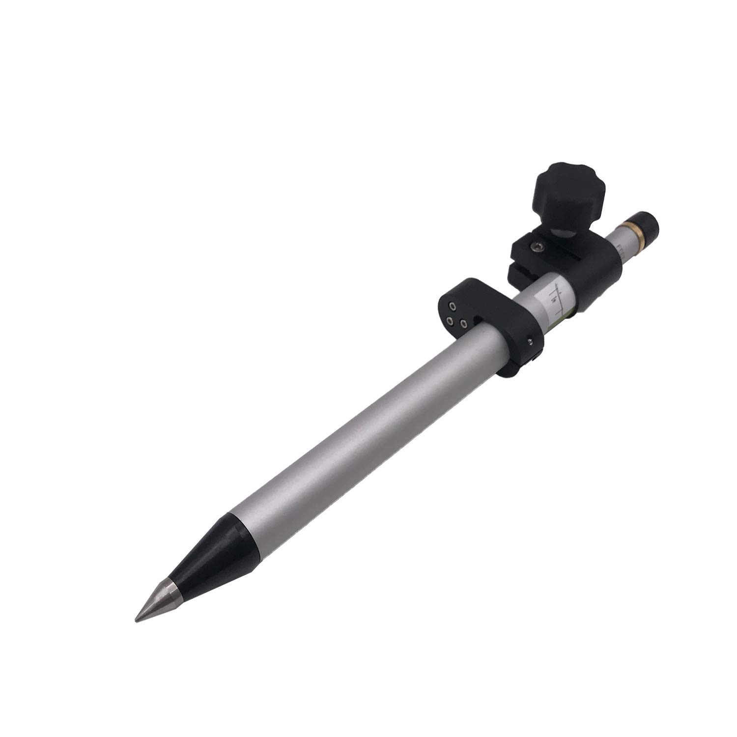 Mini Prism Pole, Aluminum Prism Pole 0.6M with Twist Lock for Surveying Prism Total Station Land Surveying