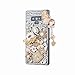for Samsung Galaxy Note 9 Diamond Cover,Pumpkin Car Florets Design Luxury Bling Glitter Diamond Crystal Rhinestone Shining Gemstone Phone Case,NO1