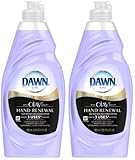 Dawn Ultra Hand Renewal Dish Liquid with Olay, Lavender, 18 fl.oz