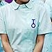 LE Nurses Brooch Silicone Rubber Tunic Fob Watch Blue