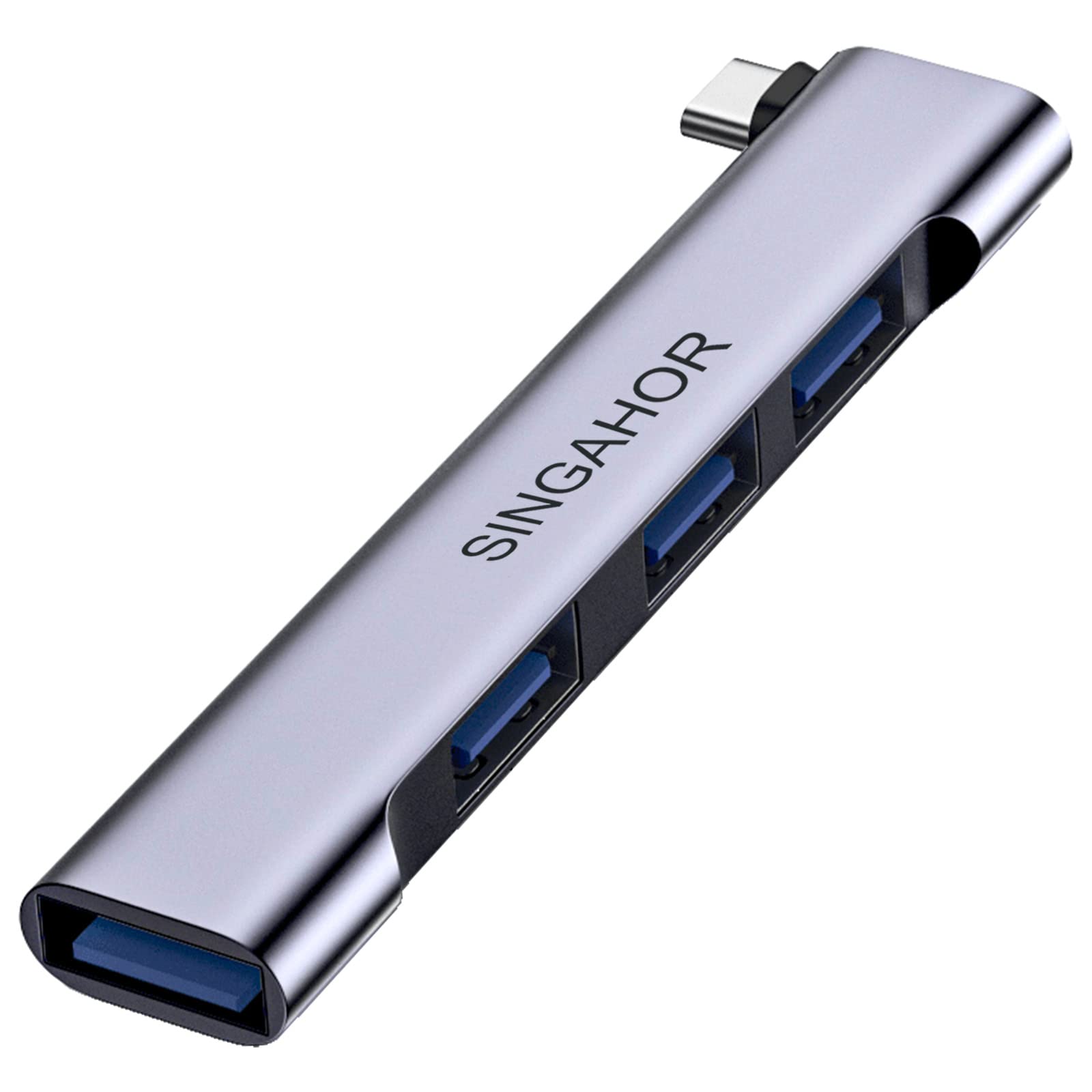 Photo 1 of USB C Hub, 4-Port USB Splitter, USB Hub for Laptop with 1 USB 3.0 Port and 3 USB 2.0 Ports for MacBook Air/Pro, iPad Pro, PC and More Type C Device