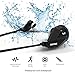 Sweatproof Sports Earphones,Mifine Bluetooth Headphones,Wireless Noise Cancelling Headset Stereo Bluetooth V4.1 Earbuds with Built in Microphone for iPhone iPad Android (Black)