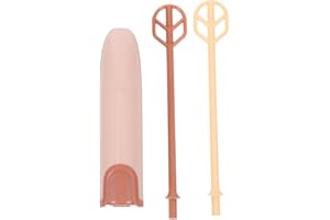 MAGICLULU Handheld Electric Mixer Small Portable Drink Infant Milk Powder Mixer with 2 Stirring Sticks