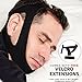 Medisnoring Snoring Remedies - Stop Snoring Chin Strap with Velcro:High Quality Anti Snoring Adjustable Chin Strap - The Best Chin Strap for snoring. Comfortable and Non invasive snoring Solution!