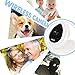UOKOO Mini IP Camera Security Camera, Wi-Fi Wireless Security Smart IP Camera Surveillance System Remote Monitoring with Motion Alert for Pet Baby Elder Pet Monitor, Nanny Cam, 2019 White