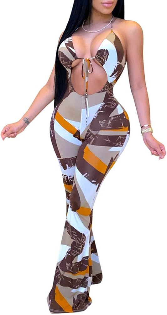 jumpsuit with flare pants