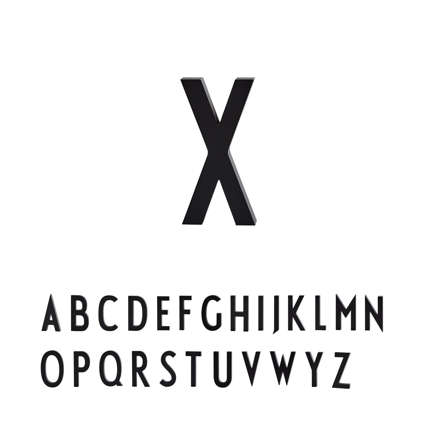 Design Letters House Numbers A-Z | Floating House Letters in Aluminium | Perfect for Wall Decor in Home & Office | Modern House Signs Mounted with Screws/Adhesive Tap | House Name for Street/Address