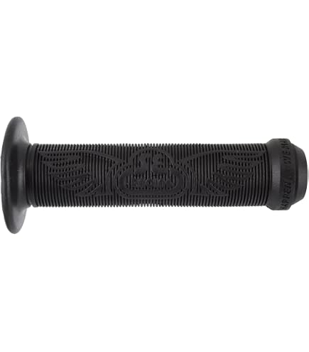 Manopole In Gommapiuma SE Racing Checkerboard Per BMX - Old School - Nero/Bianco