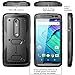 Moto X Pure Edition Case, i-Blason Armorbox Dual Layer Hybrid Full-Body Protective Case for Motorola Moto X Style/Pure Edition 2015 with Front Cover and Builtin Screen Protector Bumper(Black)