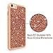 iPhone 6 / 6S Case, Cellularvilla [Slim Fit] Luxury Bling Jewel Rock Crystal Rhinestone Diamond Case [Shockproof] Dual Layer Protective Cover for Apple iPhone 6 / iPhone 6S 4.7 inch (Rose Gold)