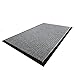 Door Mats Outdoor Indoor|Doormat for Outside or Inside Home,RV or Camper| Non Slip Technology Provides Safety in Your Home Low Profile Charcoal Grey Washable By TuffMats