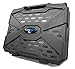 CASEMATIX FPV Drone Quadcopter Travel Case Bag With Customizable Foam - Fits Eachine Racer 250 FPV Drone W/ Props On , Batteries , Propellers , Frame Arms , Receivers and More Compact Accessories