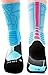 JIYE Basketball Socks 5 Pack|Athletic Crew Sport for Boy Girl Men Women