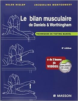 le bilan musculaire de daniels et worthingham
