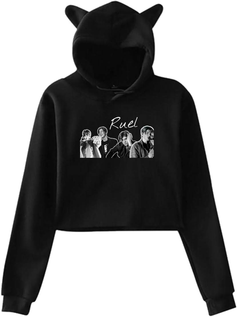 Ruel Classic Hoodie Pullover Casual Cute Sweatshirt for Women