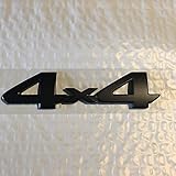 MAX WHOLESALE BLACK OUT TACOMA 4 Runner TRD PRO SR5 EMBLEM 4X4 Fender Side Rear Tailgate Badge Sticker For Toyota (4 X 4)