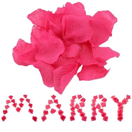 Amazon Com Gedgetsbase 2000 Silk Rose Petals Wedding Decorations