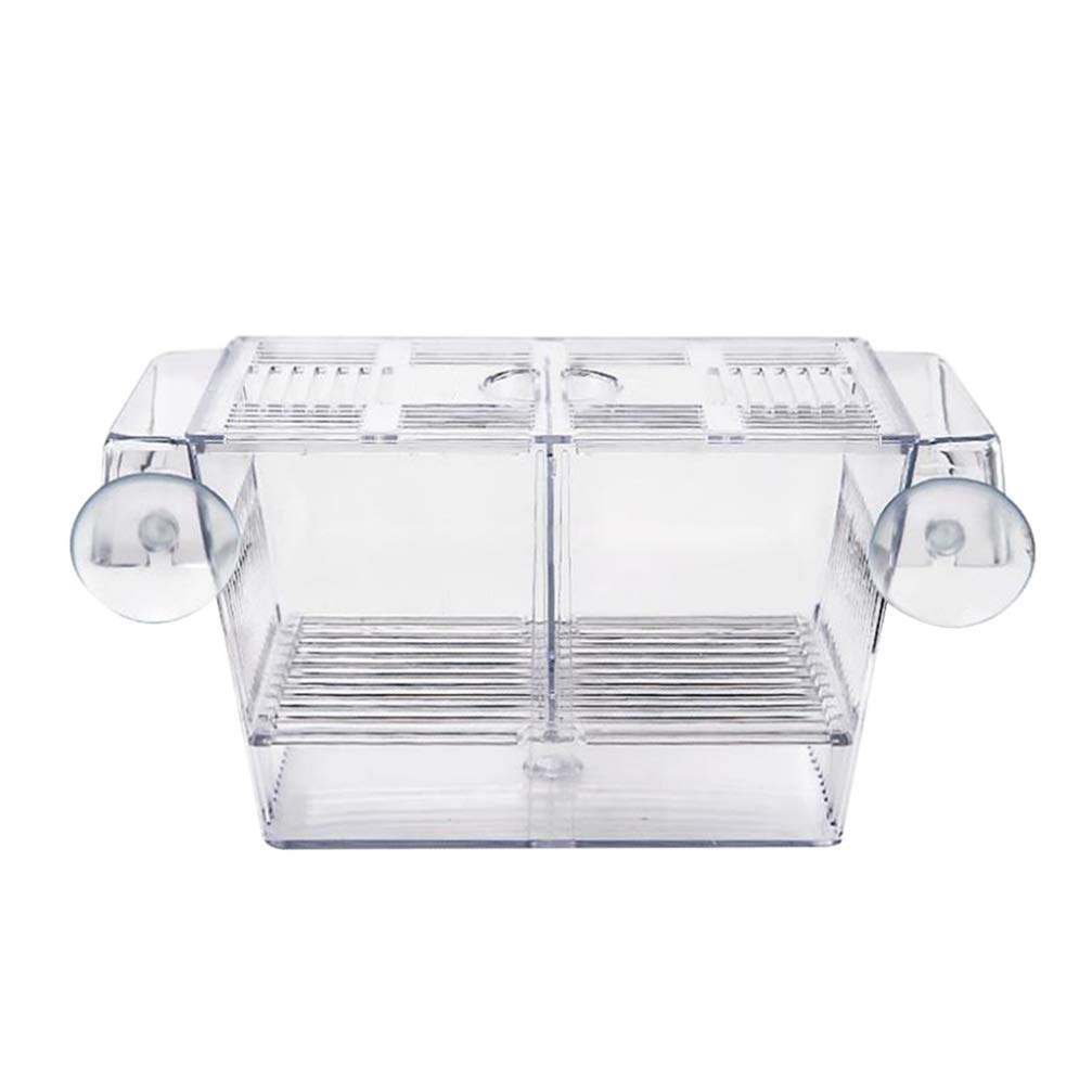 Aquarium Fish Breeding Incubation Box Fish Tank Incubator Aqua Egg Tumbler Incubator Fish Shrimp Breeding Tool for Aquarium Fish Tank