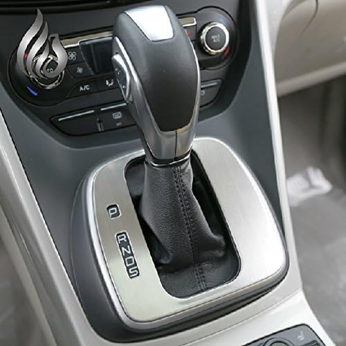 CatFam S.steel At Model Gear Shift Frame Cover Trim for Ford Escape Kuga Lhd 2013 2014 2015