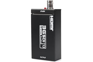 MICROWARE SDI to HDMI Converter Adapter Mini 3G HD Sdi Hdmi Adapter for SD-SDI, HD-SDI and 3G-SDI Signals