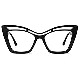Zeelool Trendy Acetate Oversized Cat Eye Glasses