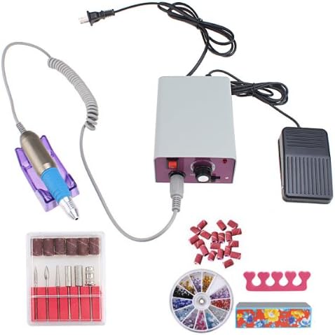 Professional Electric Nail File Drill Machine- Use for Both Pedicure and Manicure