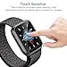 [4 Pack] LK for Apple Watch Screen Protector 44mm /42mm (Series 4/3/2/1 Compatible), Max Coverage Screen Protector [HD Clear Anti-Bubble Film] Case Friendly