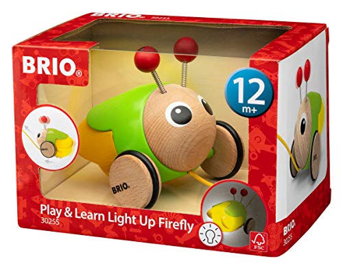 BRIO 30255 - Nachzieh-Tier Glühwürmchen mit Licht und Sound – Bild 2