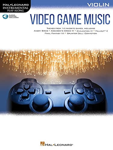 Video Game Music For Violin Instrumental Play Along Series Hal Leonard Instrumental Play Along Various Amazon Co Uk Books