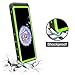 Fansteck Samsung Galaxy S9 Plus Waterproof Case, IP68 Waterproof/Snowproof/Shockproof/Dirtproof, Full-Body Protective Case with Built-in Screen Protector for Galaxy S9+ Plus (6.2 inch-Black/Green)