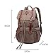BeautyWill Unisex Causal College Daypack for School Travel Hiking Backpack Canvas Rucksack