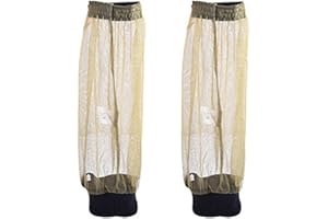 Mesh Anti-Mosquito Foot Sleeves Outdoor Survival Sports Net Jungle Mosquito Sock Leg Protector Camping Equipment Green 1 Pair