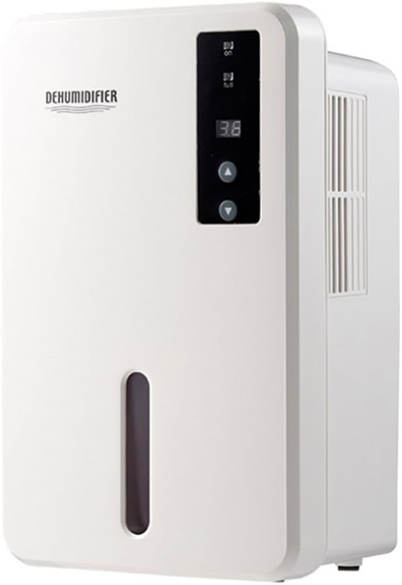 FociPow Portable Mini Dehumidifier, 2200 Cubic Feet Large 1.5 LiterTank Capacity Compact Dehumidifier Fit for Bathroom Home Closet Basements