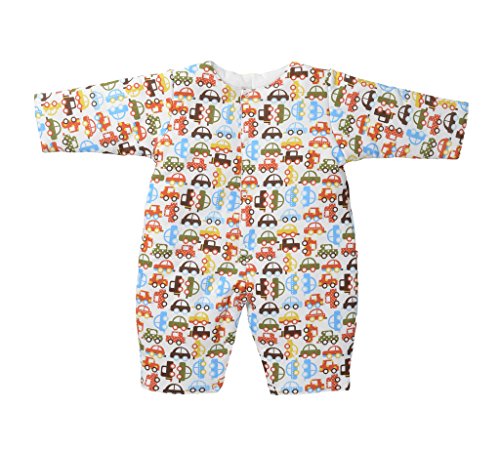 Snopea Baby Boys' Quilted Coverall Jumper 24MOS Auto Jam