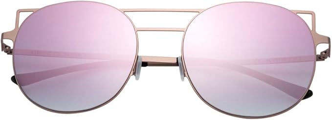 rose gold flash sunglasses