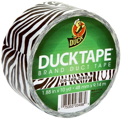 ShurTech 1398132RL Printed Duck Duct Tape, 10 yds Length x 1-7/8