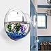 UEB Wall Hanging Fish Tank, Plant Wall Hanging Mount Bubble Aquarium Bowl Fish Tank Aquarium Home Decoration (Mirror)