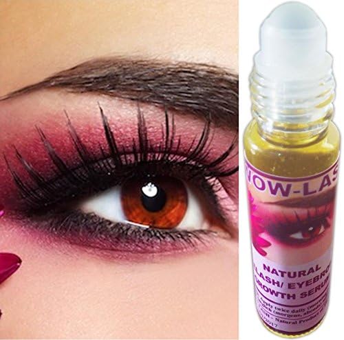 WOW-Lash Natural Eyelash Eyebrow LONGER & THICKER SERUM w/Ginseng, Vitamins 10ml - NEW