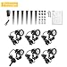 GreenClick Landscape Lighting, 3W 12V Extendable Low Voltage 6 in 1 Landscape Lights with Transformer IP65 Waterproof 1800 Lumen Outdoor Spotlight for Garden Walls Trees Flag Pathway, Warm White