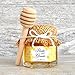 Creative Hobbies® Mini 3 Inch Wood Honey Dipper Sticks, 12 Piece Pack, Server for Honey Jar Dispense Drizzle Honey, Individually Wrapped