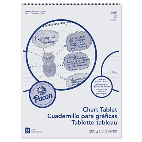 Pacon Chart Tablet, 24"x32", 25 Sheets/Tablet