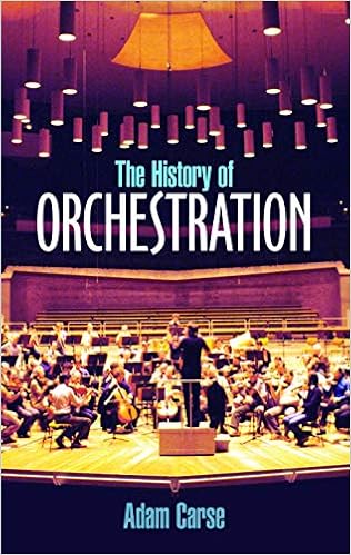 The History Of Orchestration Dover Books On Music Carse Adam 9780486212586 Amazon Com Books