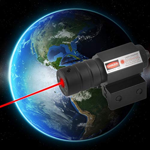 Tactical Red Laser Beam Dot Sight Scope,Tactical Hunting Red Dot Sight Laser Light Beam Scope with Mount for Fast Aiming Shooting at Stationary Moving Objects