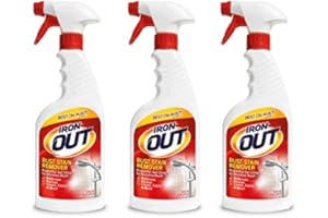 Iron Out Rust Stain Remover Spray Gel, 16 Fl. Oz. Bottle 3-Pack